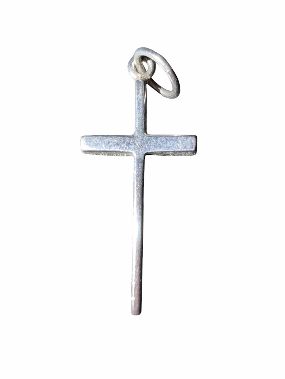 Jes MaHarry Sterling Silver Cross Pendant signed